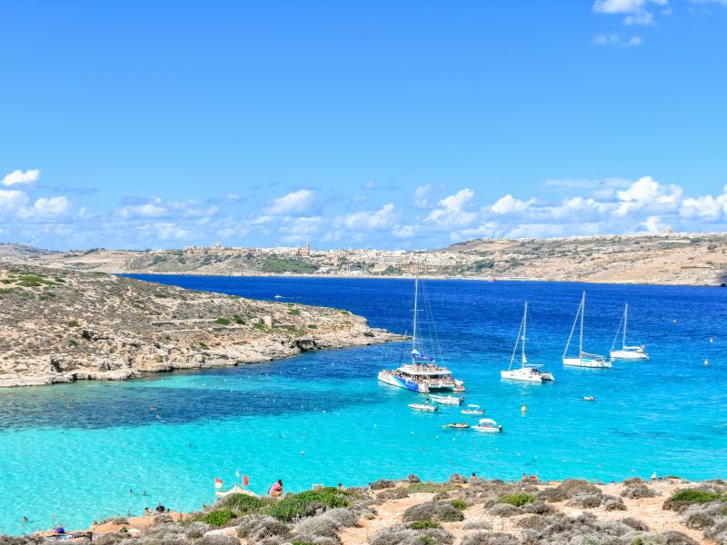 <p>mare e barca, Malta</p>